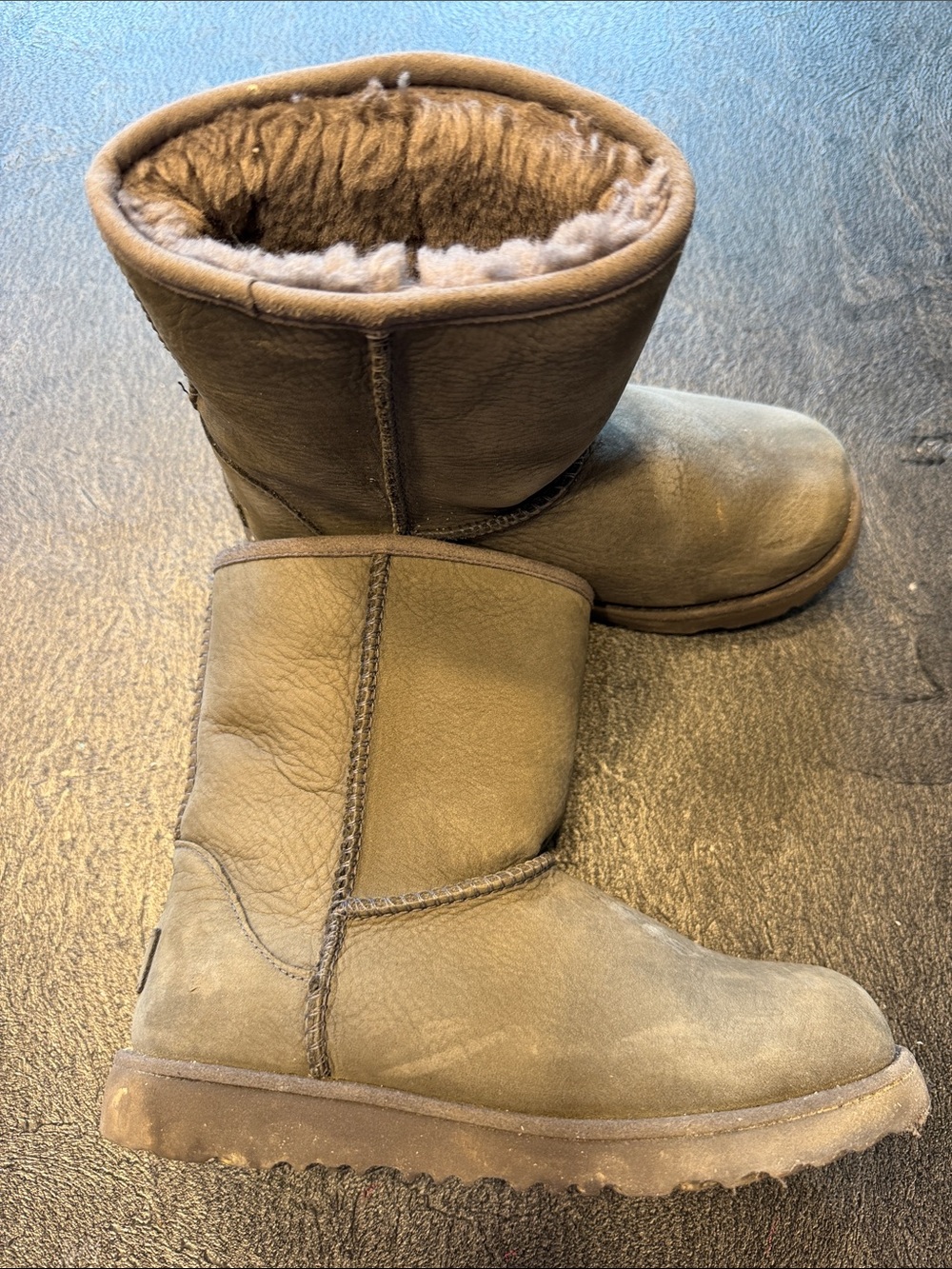 UGG Grey Short Boots size 2